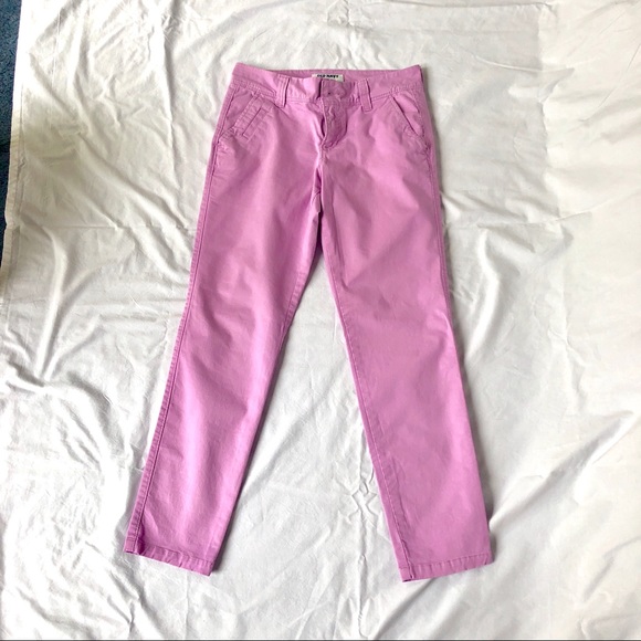 Fuchsia Old Navy Straight Leg Chinos - Picture 6 of 8